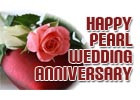 Wedding Anniversary Quotes For Friends Pearl anniversary