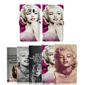 Classic-Sexy-Marilyn-Monroe-Quote-Leather-Flip-Case-for-Samsung-Galaxy ...