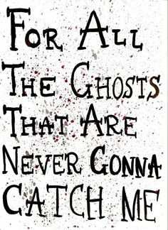The Ghost of You - My Chemical Romance More