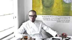 Heston Blumenthal's snail porridge obsession