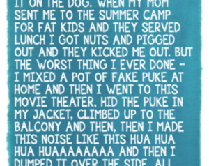 The Goonies - Chunk's Rant Prin t ...