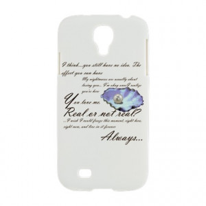 ... Bread Phone Cases > Hunger Games- Peeta Quotes Samsung Galaxy S4 Case