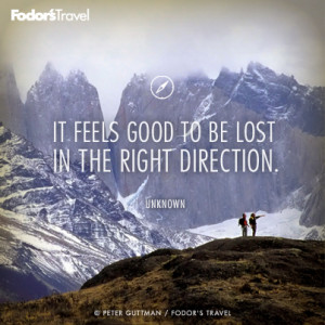 Travel Quote of the Week: On Getting Lost