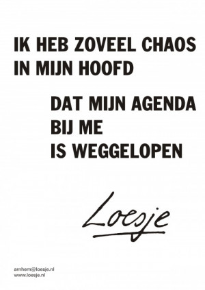 1312 - 1 Agenda weggelopen