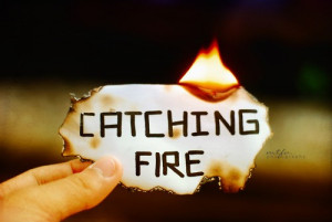 catching fire