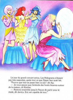 Storybook Jem and the Holograms, Illustration by Tom Tierney