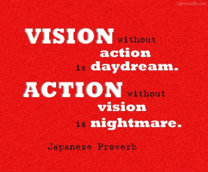 Vision Without Action Daydream