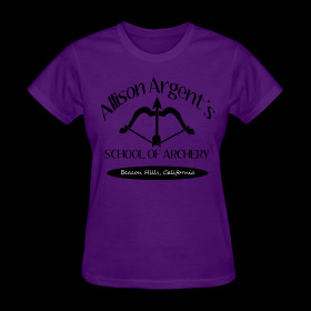 ... Argent's School of Archery (Black Font) - Women's T-shirt ~ 625