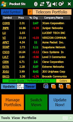Pocket Stock Monitor Feature Overview