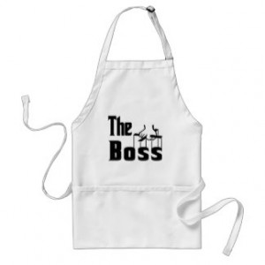 The Boss Adult Apron