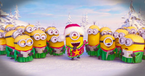 the minions sing a christmas carol to say merry christmas the minions ...