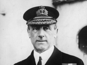 Admiral John Jellicoe, commander of the British fleet