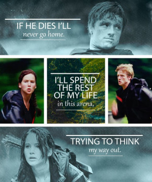 Peeta Mellark and Katniss Everdeen Peeta and Katniss