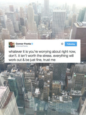 Connor's wise words ♥ More