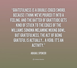 Double Edged Sword Quote