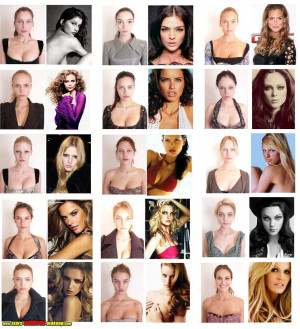 top models without makup