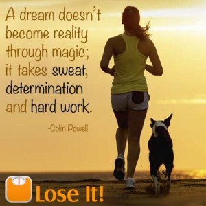 Keep on working towards your goals! www.loseit.com