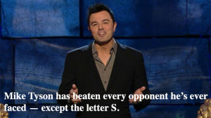 SETH MACFARLANE on Mike Tyson at the Charlie Sheen Roast... ( i.imgur ...