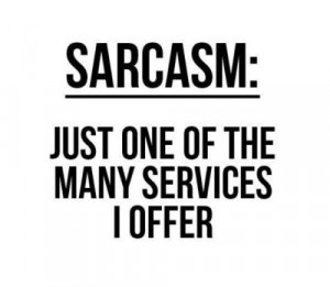 ... sarcasm sarcasm and stupid i m shy at first don t do these too much
