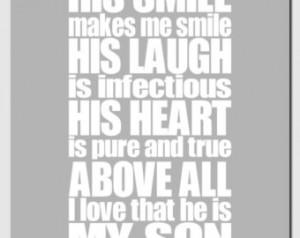 Popular items for baby boy quotes