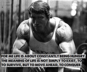 Here are 9 Arnold motivational quotes , with pictures from his body ...