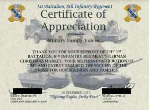 Army Certificate Of Appreciation Template Certificate of appreciation ...