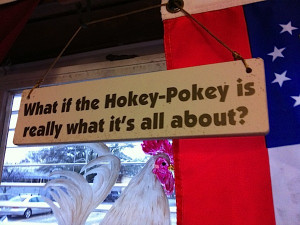 What if the Hokey-Pokey is really what it's all about?