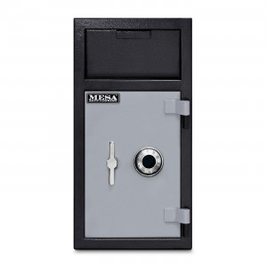 ... -ILK Depository All Steel Safe w/ Interior Locker & Combination Lock