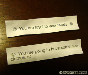 Funny Fortune Cookie Fortunes