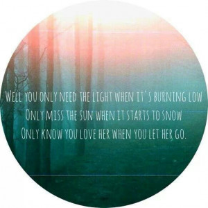 Love this song! #passenger #lethergo