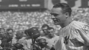 Lou Gehrig Quotes Today I Consider Myself Gehrig delivered a ...