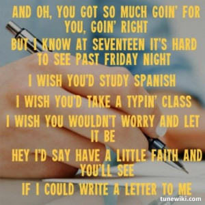 Letter To Me ~ Brad Paisley