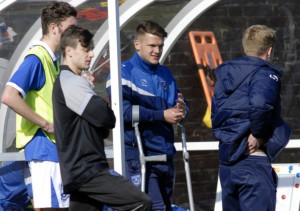 Training ground injury ends Academy striker s season