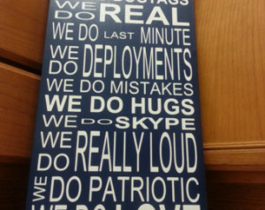 ... Sign on Solid wood Customizable, Military, Army, Air Force, Deployment