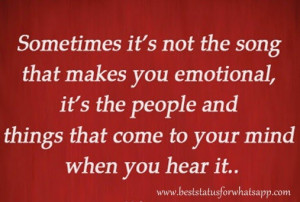 One Line Best Emotional Status Quotes for Whatsapp