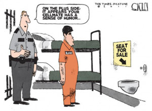 blagojevich in prison cartoon