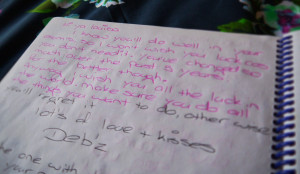 School leaving book notes