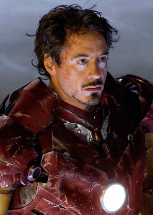 Mr Tony Stark, hot as ever...
