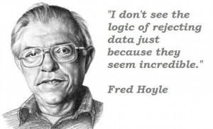Sir Fred Hoyle Quotes