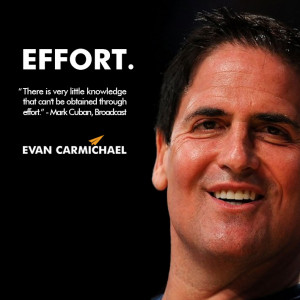 More Mark Cuban at http://www.evancarmichael.com/Famous-Entrepreneurs ...