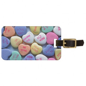 Sweetheart Candy Sayings Valentine's Day Bag Tags