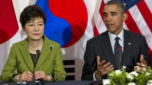 president obama and south korean president park geun hye hold news