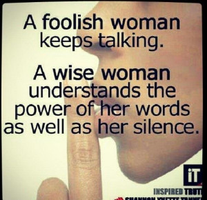 Foolish vs wisdom