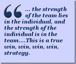 Team Building Pullquote