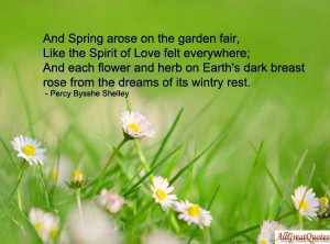 Quotes on spring, quotes about spring