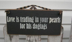 Love is Trading your Pearls in for His by signsofpatriotism08, $10.95
