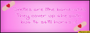 Smiles Quote Facebook Timeline Cover