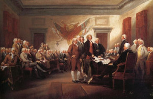 John Trumbull The Declaration of Independence 4 july 1776 oil painting ...