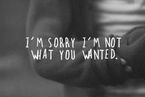 Am Sorry Quotes and Sayings