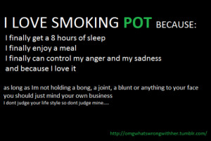 why do you love smoking